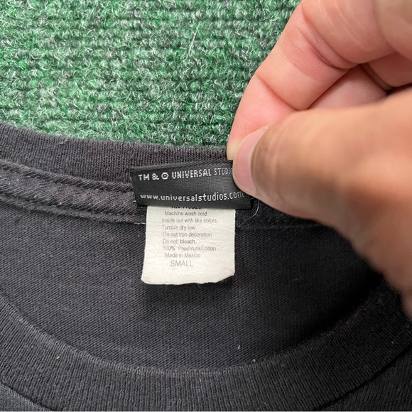 Vintage Universal Studios Blue Man Group Band Black T Shirt Size S 17X26.5 - Picture 5 of 9